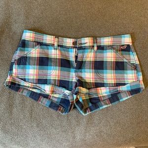 Hollister Plaid Shorts